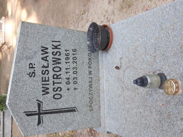 Grób WIESŁAW OSTROWSKI